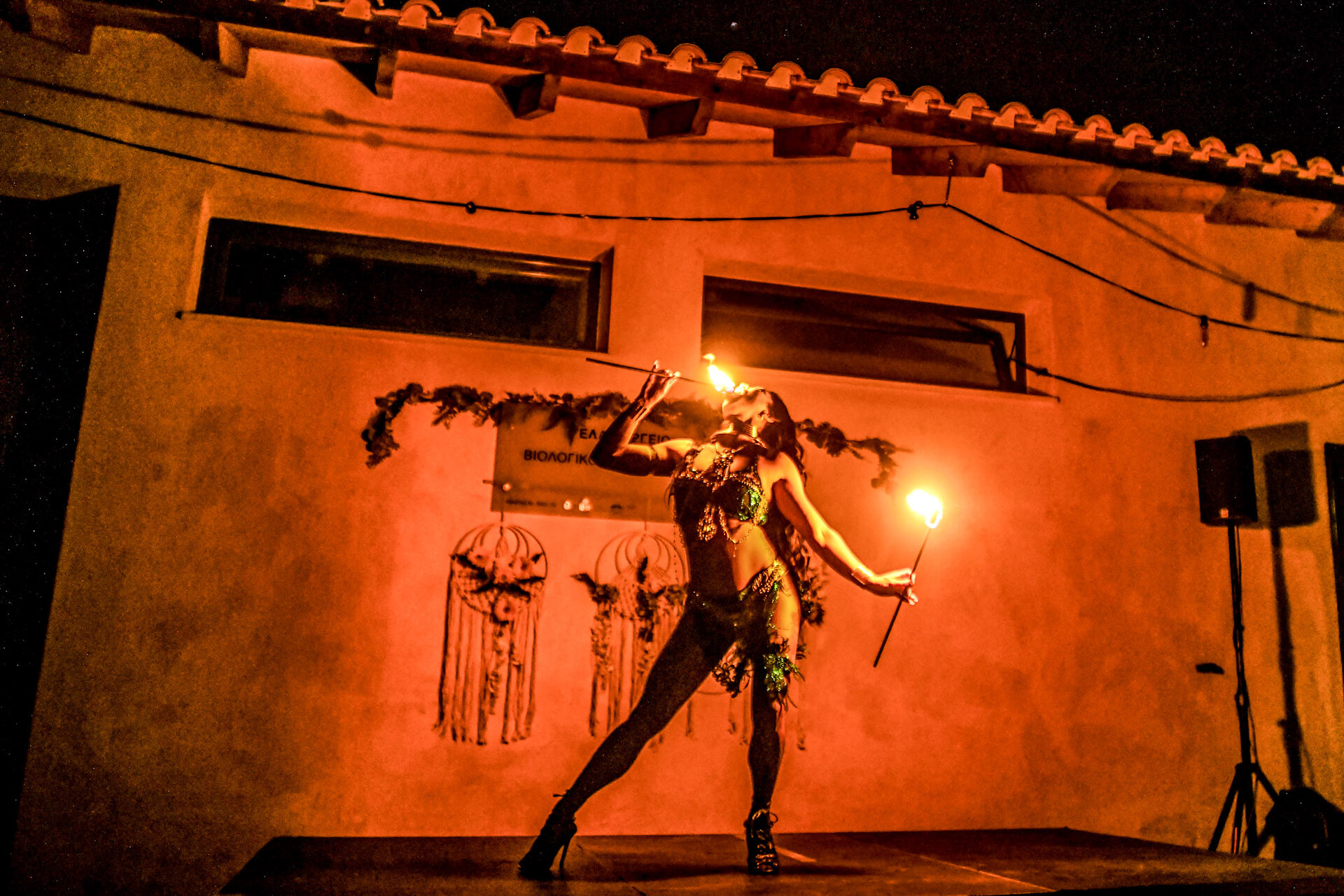 Nightlife performance image suitable for a musician EPK